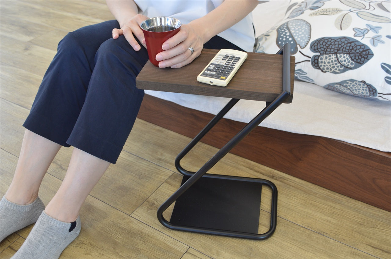 COLLEND　コレンド<br>Iron Leg Side Table Low アイアンレッグサイドテーブル Low　サイドテーブル　テーブル　ベッドテーブル　ローテーブル